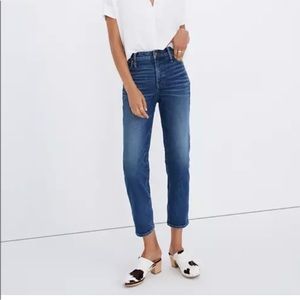 Madewell Mid Rise Classic Straight jeans